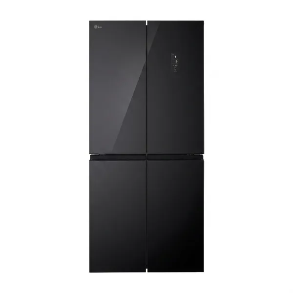 LG F40BG No Frost dördqapılı qara — холодильники