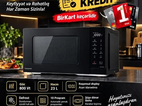 Mikrodalğalı soba Panasonic NN-GT34ZU — mikrodalğalı sobalar