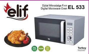 Mikrodalğalı soba Elif, gümüşü - ZTW-EL533