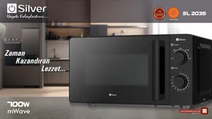Mikrodalğalı soba Silver Sl 2035