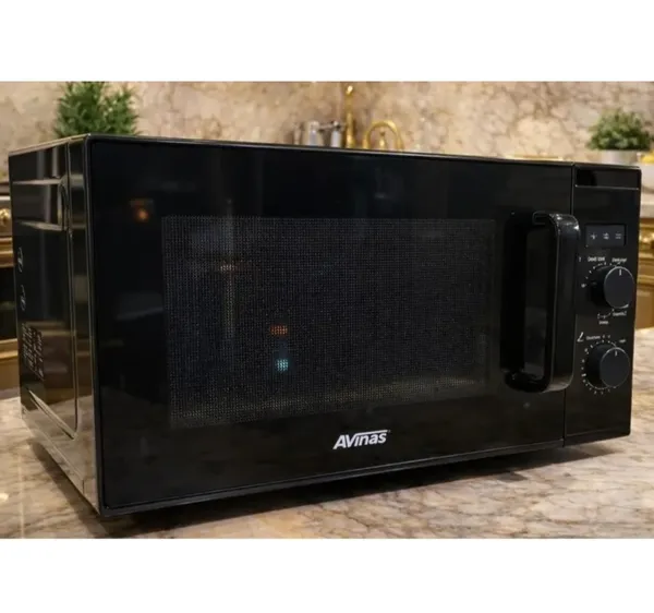 Mikrodalğalı soba Avinas, 20 L, 700 Vt, qara — микроволновые печи