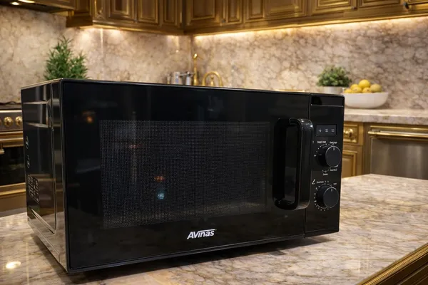 Mikrodalğalı soba Avinas 20 l Mikrodalğalar 1000 Vt Qara — mikrodalğalı sobalar