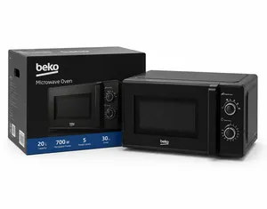 Mikrodalğalı soba Beko, 20 L, 700 Vt, Mikrodalğalar, Qara