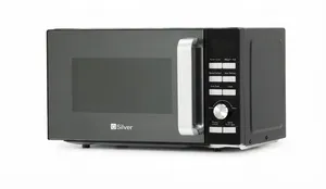 Mikrodalğalı soba Silver LZ-773812, 1000 Vt, qara