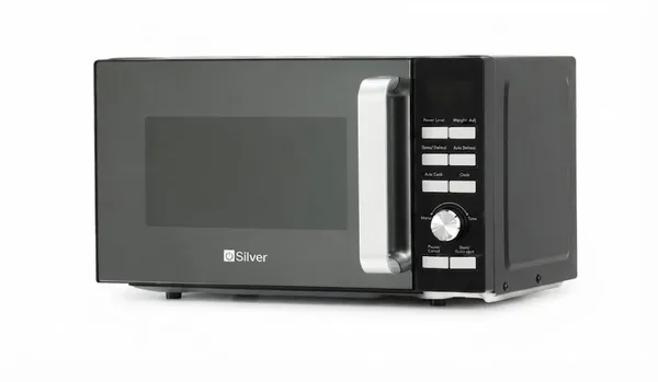 Mikrodalğalı soba Silver LZ-773812, 1000 Vt, qara — mikrodalğalı sobalar
