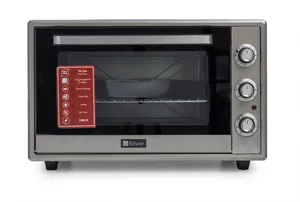 Mikrodalğalı soba Silver LZ-773814, 2000 Vt, boz