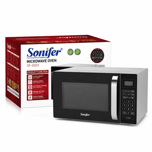 Mikrodalğalı soba Sonifer 23 l 800 W qara. — микроволновые печи