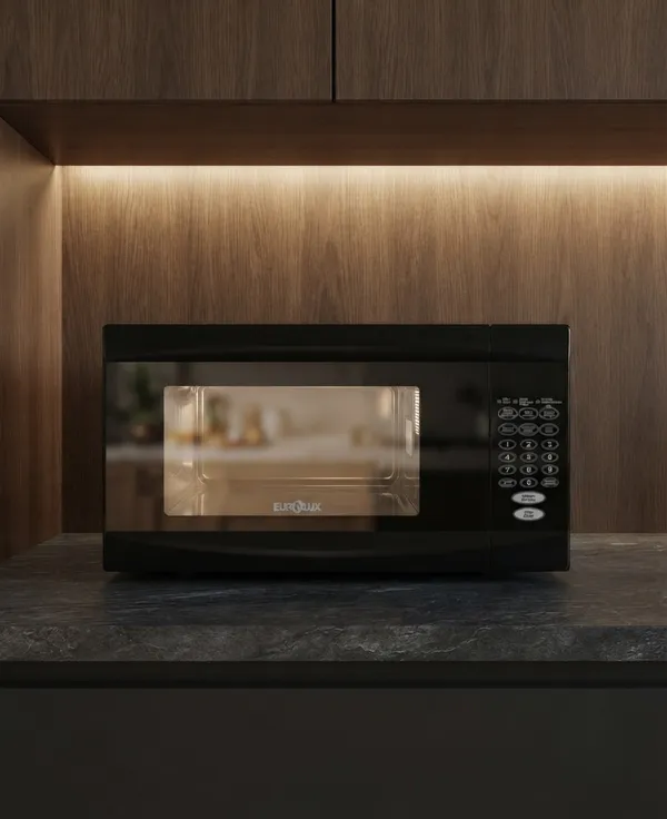 Mikrodalğalı soba Eurolux N-GH8, 23 L, 900 Vt, Qara — mikrodalğalı sobalar