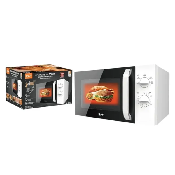Mikrodalğalı soba RAF, 8002, 23 L, 700 Vt, ağ — микроволновые печи