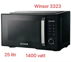 Mikrodalğalı soba Winsor 3323 GR-SS0083 25 l 1400 W qara