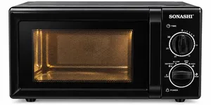 Mikrodalğalı soba Sonashi, 700 Vt, 20 L, qara