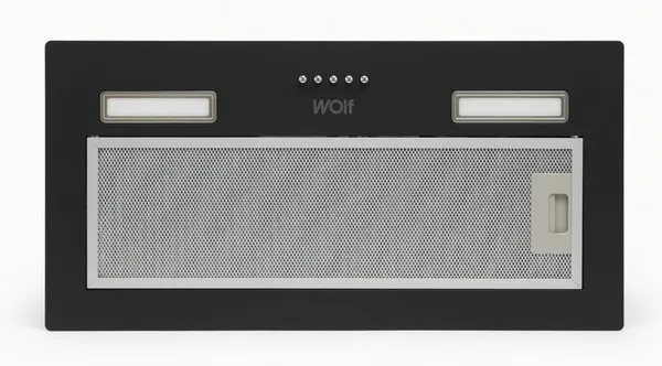 Gizli aspirator Wolf 1200 m³/saat qara-gümüşü — aspiratorlar