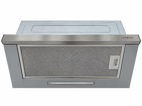Quraşdırılan aspirator Lanova 1320-1 XP60 inox 800 m³/saat düyməli gümüşü-metalik-boz — aspiratorlar