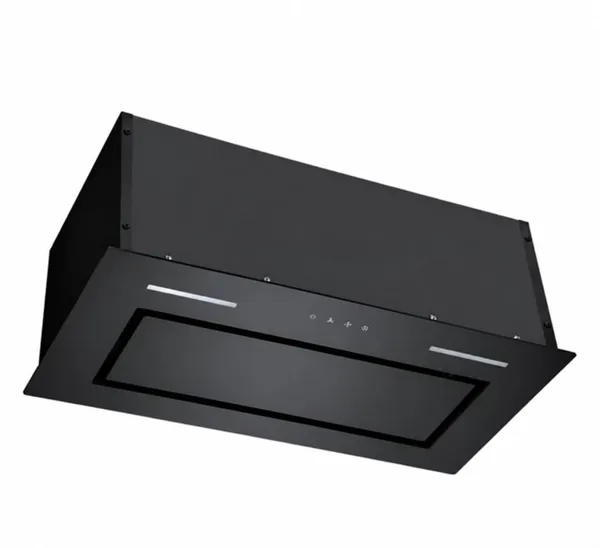 Quraşdırılan aspirator Davaline 1423 RC 8 BG 52 1200 m³/saat sensorlu qara — aspiratorlar