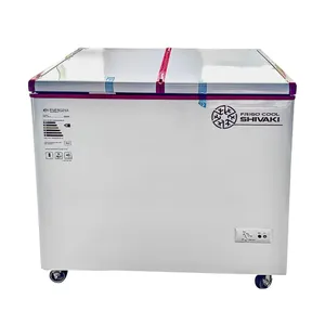 Dondurucu qutu Shivaki SFB130 De Frost 250 l ağ-qırmızı.