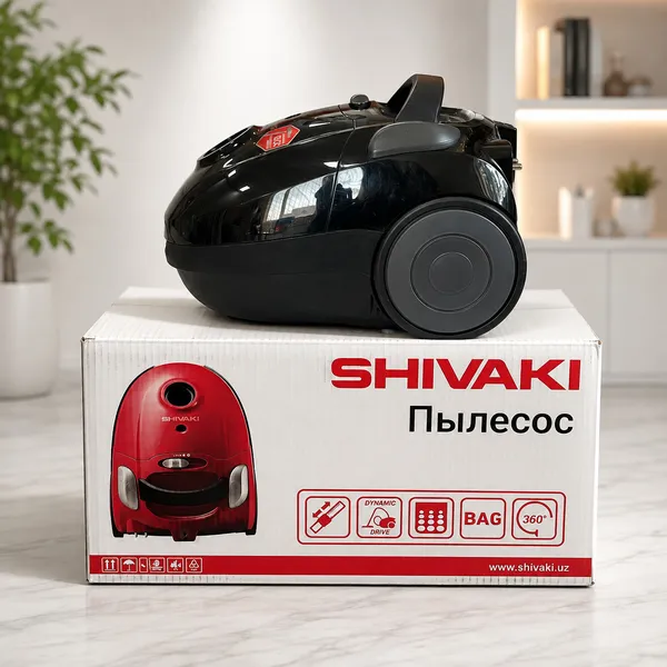Shivaki, 1600 W, quru təmizləmə üçün, toz torbası, 2 l — пылесосы