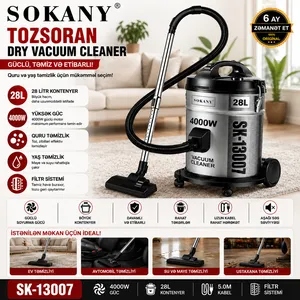 Sokany PIXELSH819421PXLM,NM1 4000 W quru torbalı 28 l