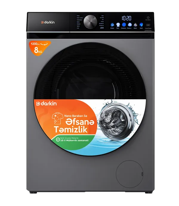 Darkin DK8001S Dark İnox — стиральные машины