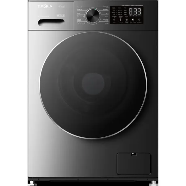 Eurolux EU-WM1280S-8BLDG 8 kg Gümüş — стиральные машины