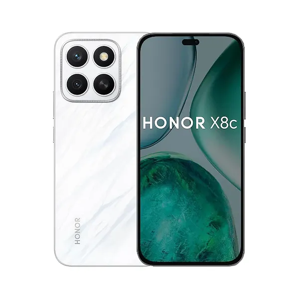 Honor X8c 8GB/256GB Moonlight White — telefonlar