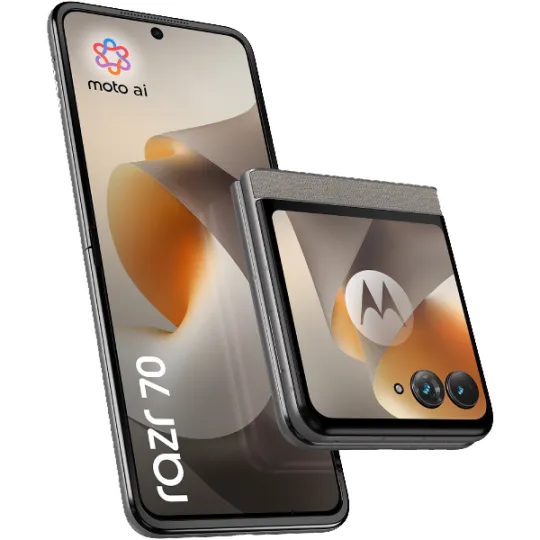 Motorola Razr 70 8 GB 256 GB Pantone Hematite — telefonlar