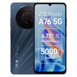ZTE Blade A76 5G 6/128GB Stardust Black — telefonlar