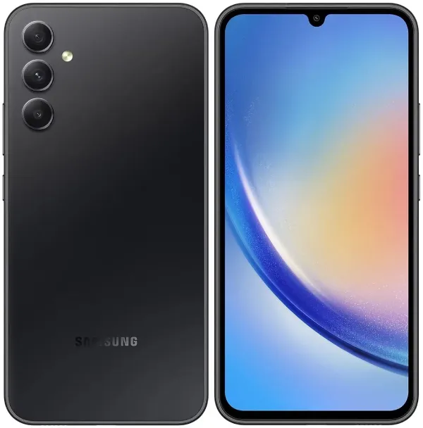 Samsung GALAXY A34 BLACK 128GB 350957911071345 — telefonlar