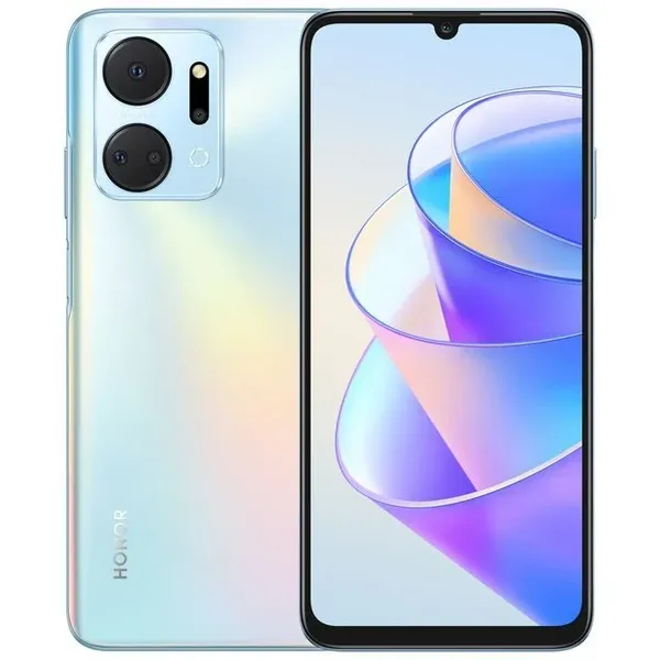 HONOR X7A PLUS 128GB SILVER — telefonlar