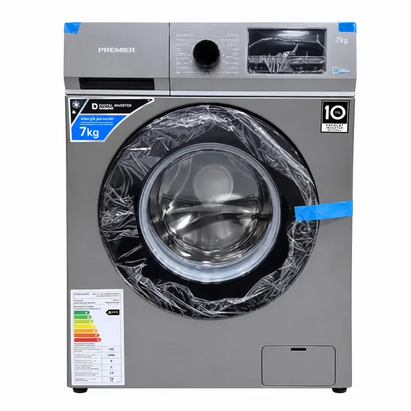 Premier PRM70F1002SSS/N, boz, 7 kq, 1000 dövr/dəq — стиральные машины