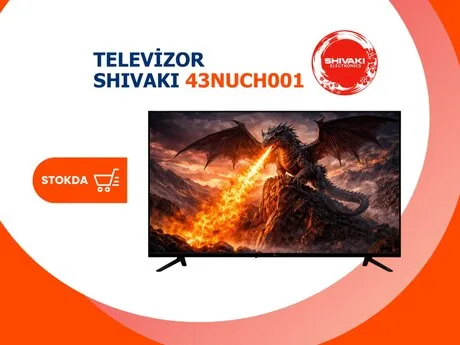 Shivaki 43NUCH001 — televizorlar