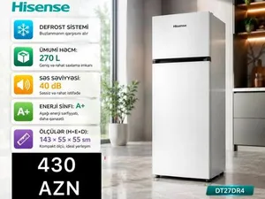 Hisense 143x55x55 sm