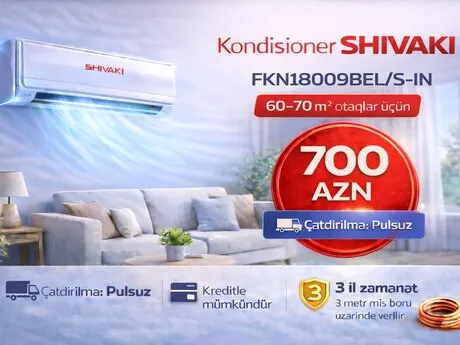 Shivaki FKN18009BEL/S-IN — kondisionerlər