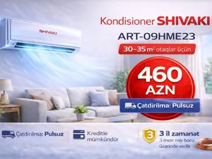 Shivaki 30-35kv kondisioner
