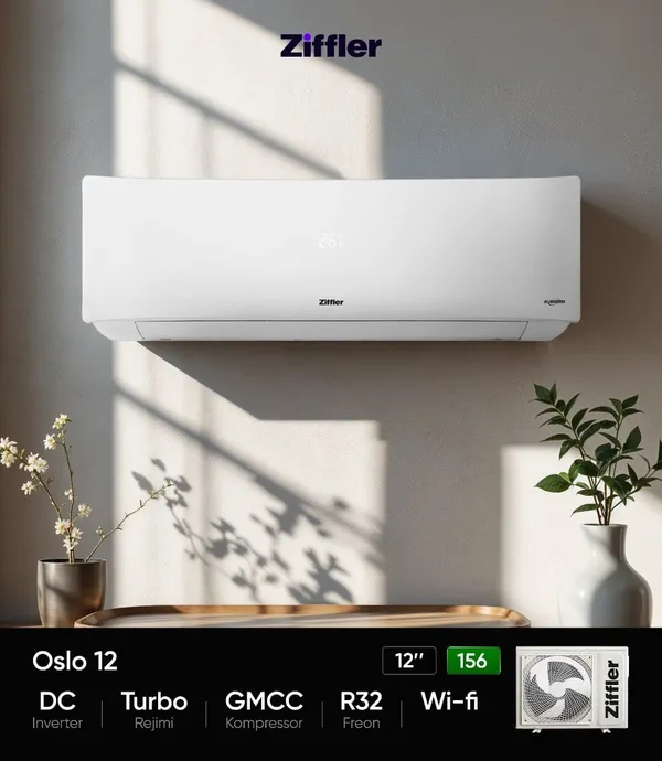 Ziffler Oslo 12 DC Inverter — kondisionerlər