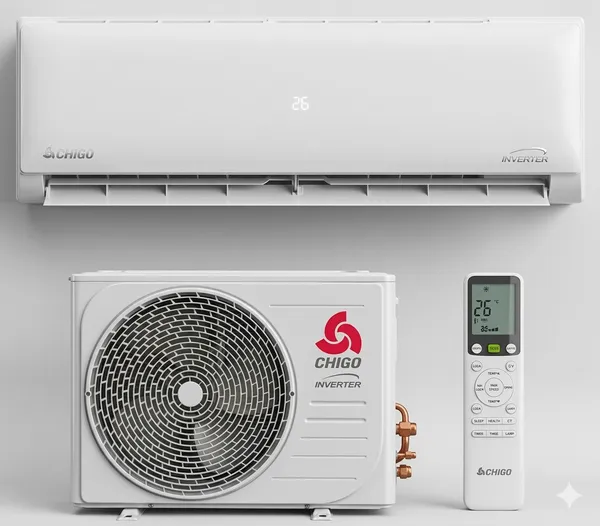 Chigo CS-61V3G-1D169AE5, 24000 BTU, İnverter, R32 — кондиционеры