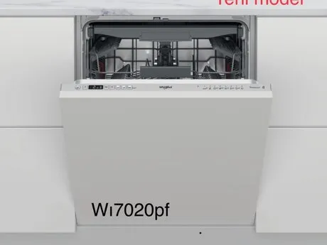Quraşdırılan qabyuyan "Whirlpool WI 7020 PF — посудомоечные машины