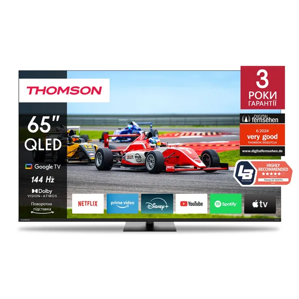 Thomson Google TV 65" QLED Pro 65QG7C14 — телевизоры
