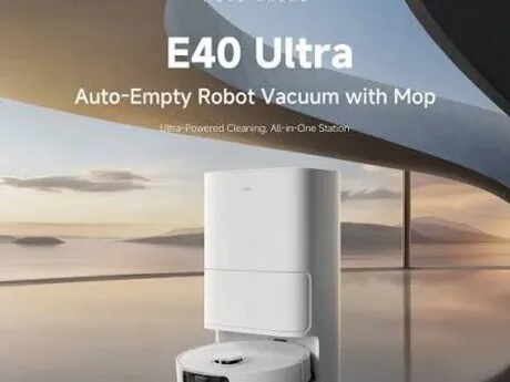 Mova Robot Vacuum E40 Ultra EUA — tozsoranlar