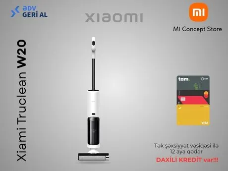 Yuyucu tozsoran "Xiaomi Trueclean W20 Wet Dry — пылесосы