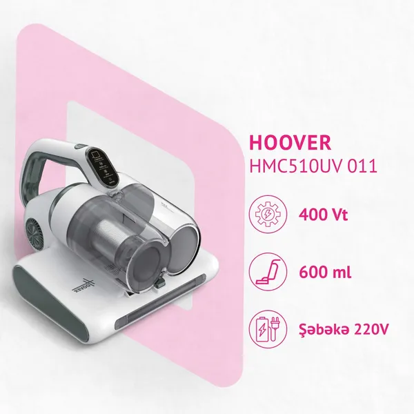 Tozsoran toz gənələrinə qarşı üçün Hoover HMC510UV 011 — tozsoranlar
