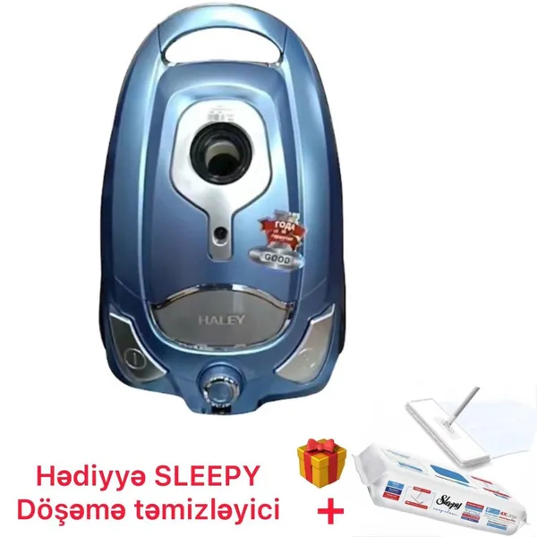 Haley BB-200016 + döşəmə təmizləyici salfetlər hədiyyə — tozsoranlar