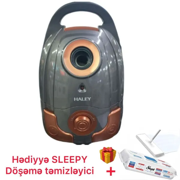 Haley BB-200018 + döşəmə təmizləyici salfetlər hədiyyə — tozsoranlar