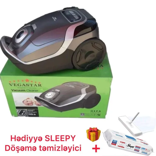 Adi tozsoran Vegastar BB-001631 4500 Vt quru təmizlik üçün - BB-001631 — tozsoranlar
