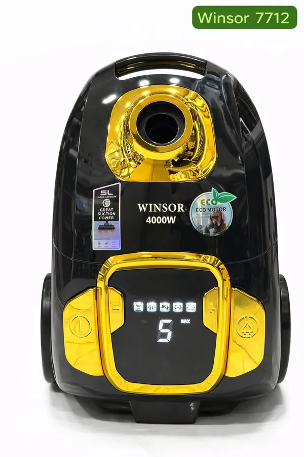 Adı tozsoran Winsor 7712 GS 4000W Güclü Emiş HEPA Filtr LED Ekran - Winsor 7712 GS — tozsoranlar
