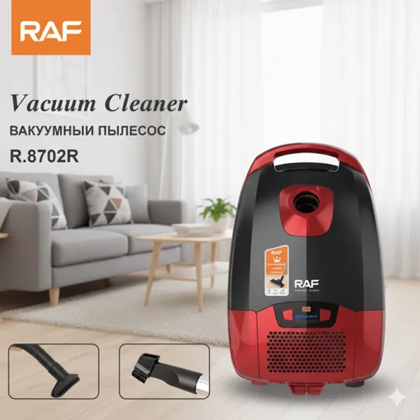 RAF adi tozsoran Adi tozsoran, qırmızı, 1600W/1700W güc — tozsoranlar
