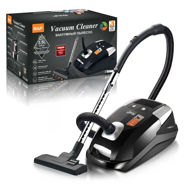 RAF 1700w black RT-06 — пылесосы