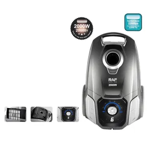 RAF R.8-67900, 2000W, 4.0L, HEPA filtr, tsiklon texnologiyası