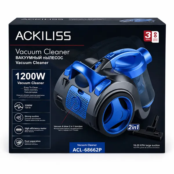 Ackiliss ACL-68662 mavi — пылесосы