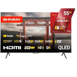 Shivaki S55MQ9700 QLED 55 düym 4K Ultra HD Smart TV Android - FS Shivaki S55MQ9700