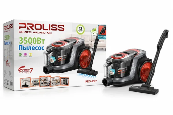 Proliss Pro-3527, 3500 Vt, quru, konteyner, 7 L — пылесосы